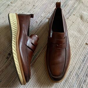 Ecco S.T.1 Men’s loafers 11 cognac brown